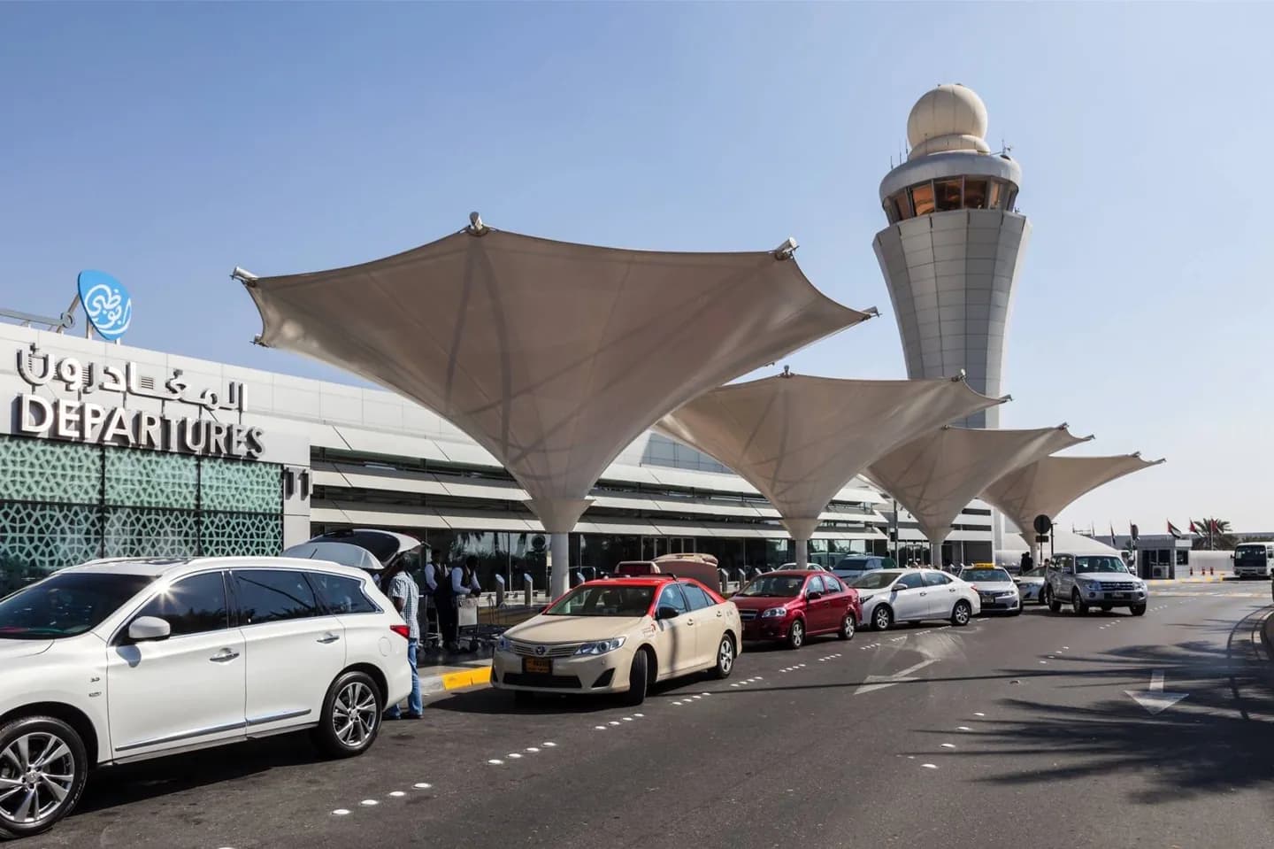 Arriving in Abu Dhabi