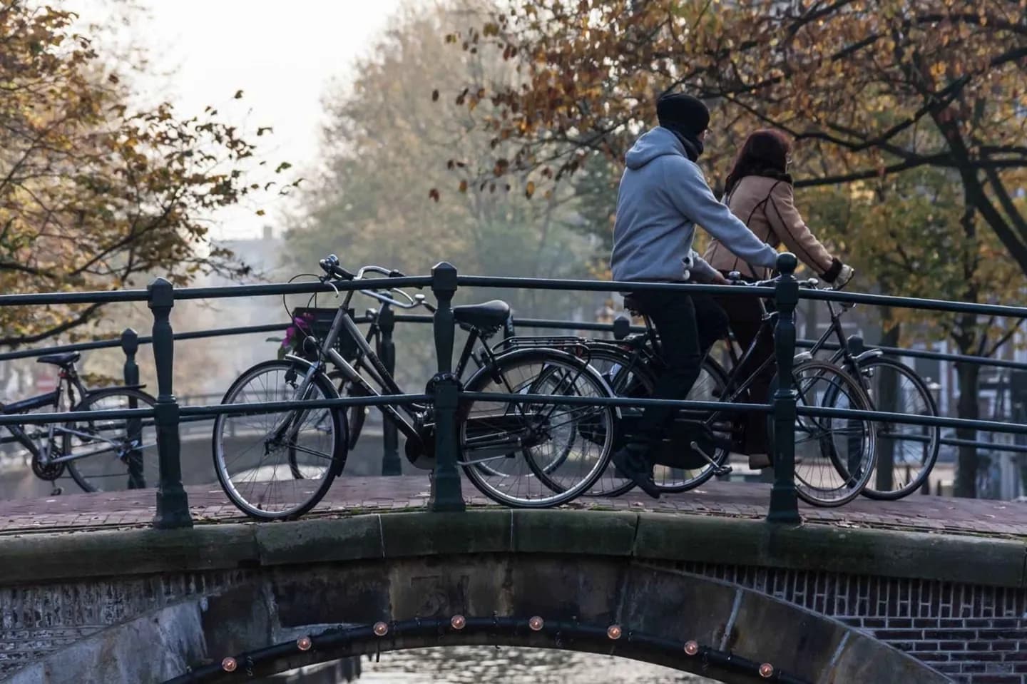 Radfahren in Amsterdam · 2
