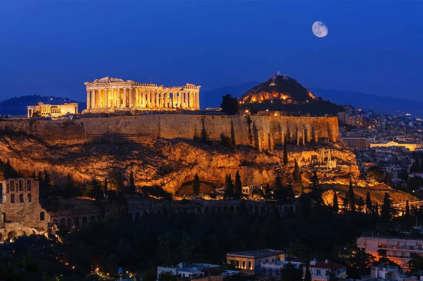 Atenas Depois De Escurecer