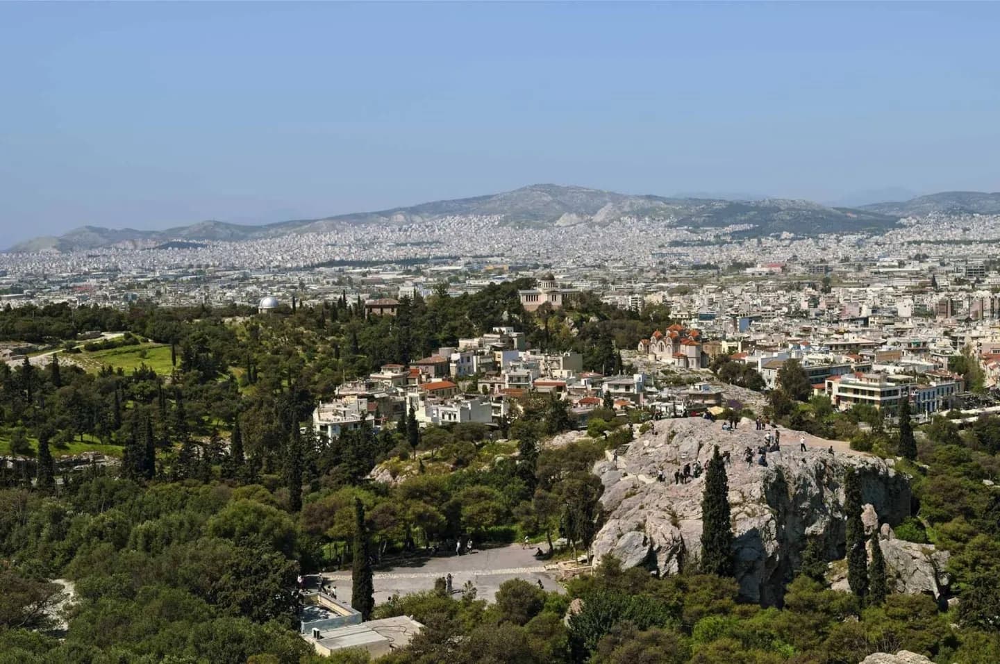 Distritos e Colinas de Atenas · 2