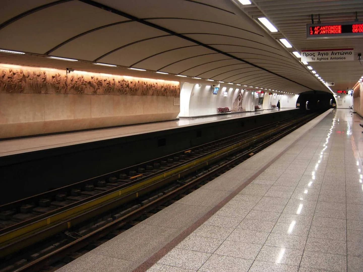 Utiliser le métro d'Athènes