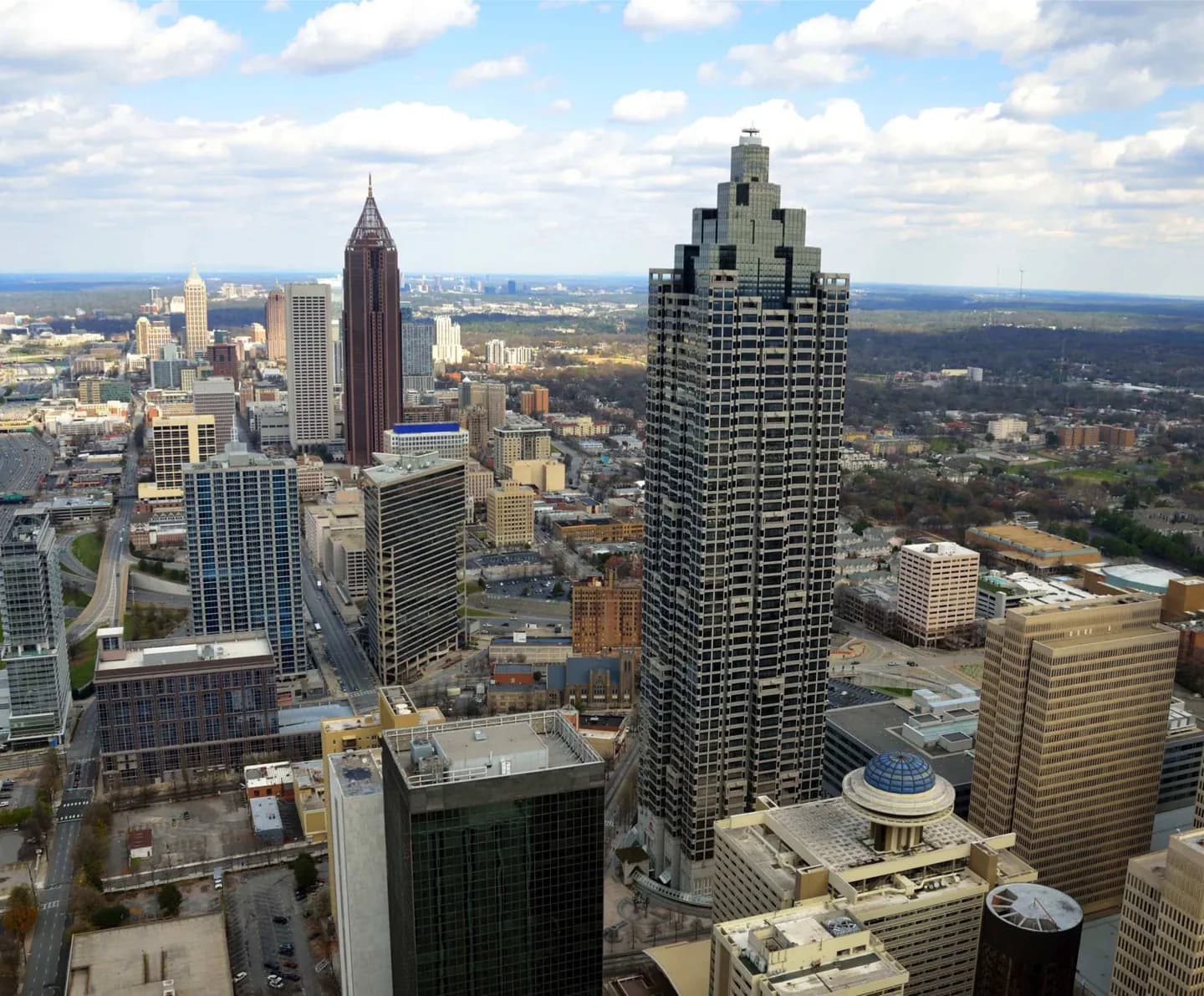 Les districts d'Atlanta
