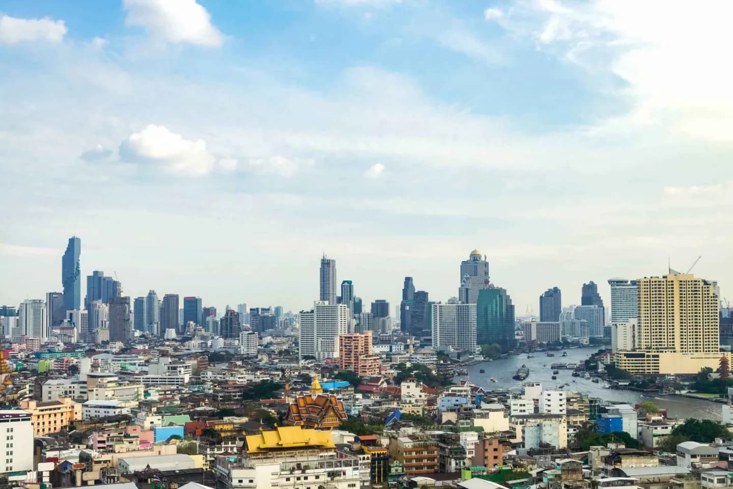 Lesen des Stadtbildes von Bangkok · 2
