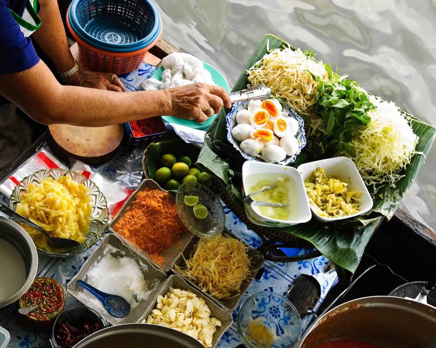 Einkaufen in Thonburi · 2