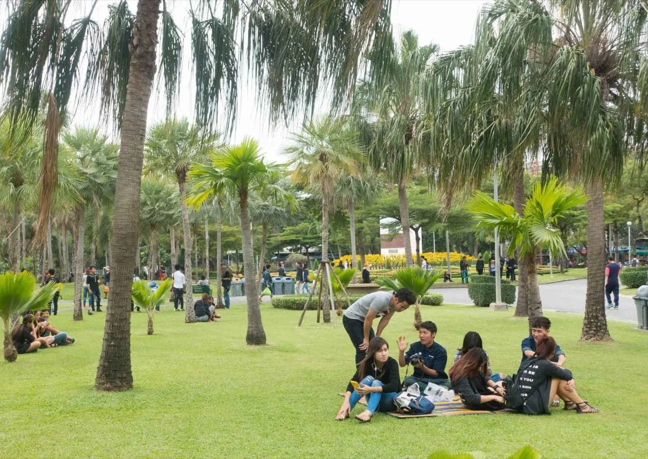 Chatuchak and Queen Sirikit Parks