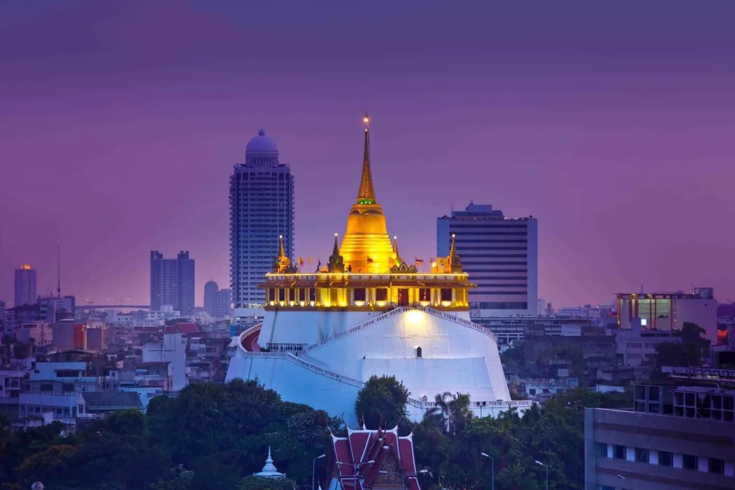 Wat Saket y el Monte Dorado · 2