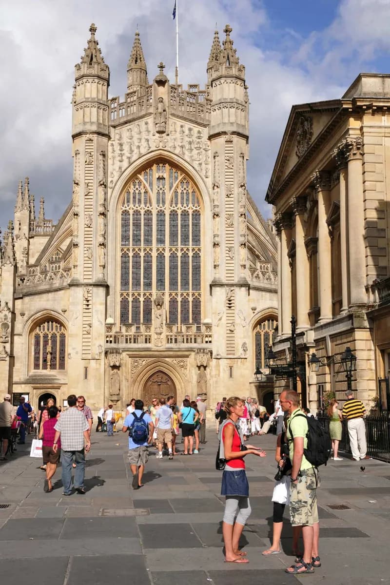 Sich in Bath bewegen