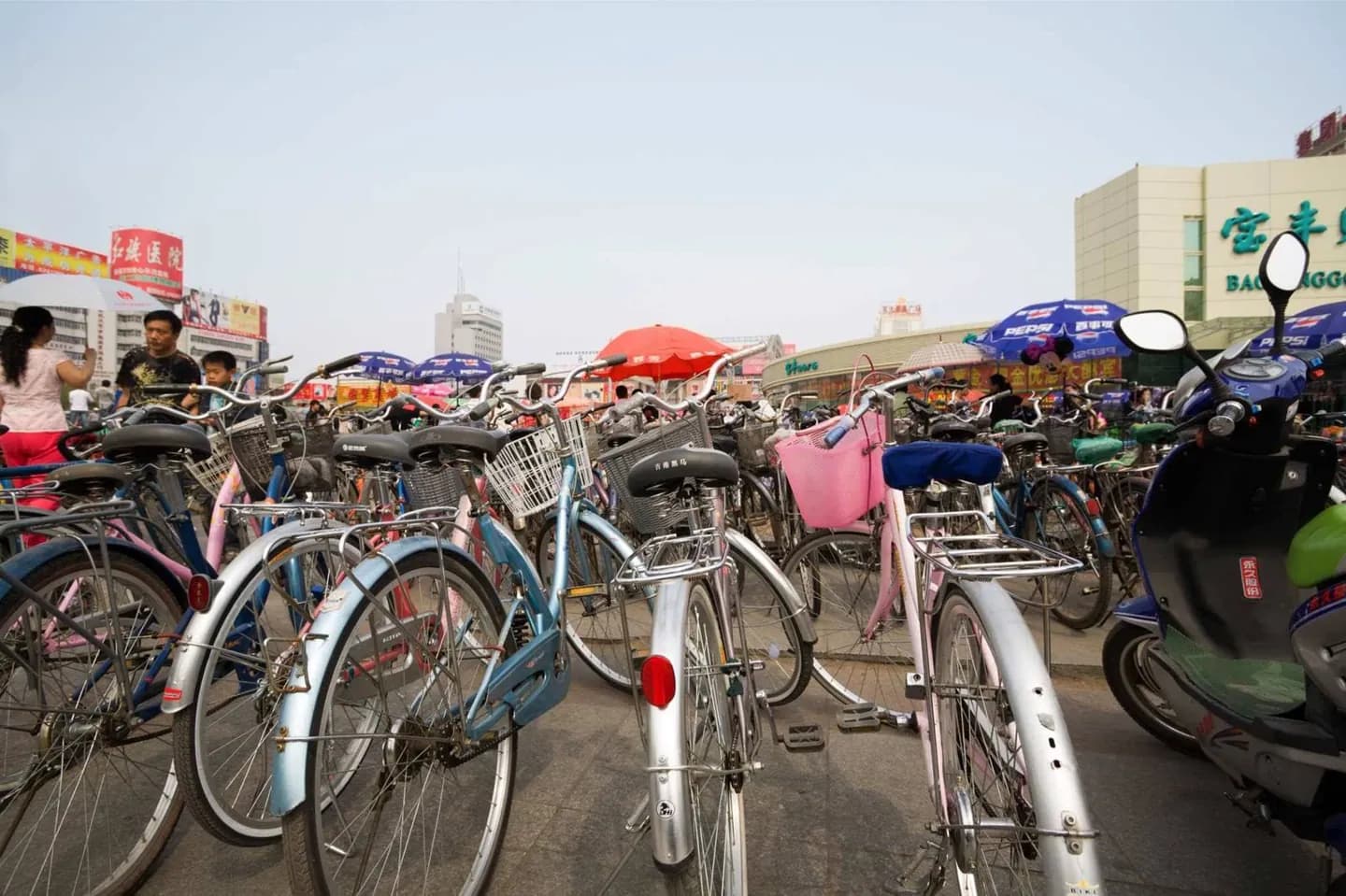 Radfahren in Peking · 2