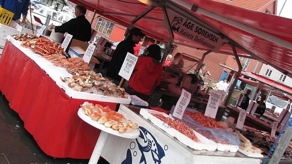 From the fish market to Mount Fløyen