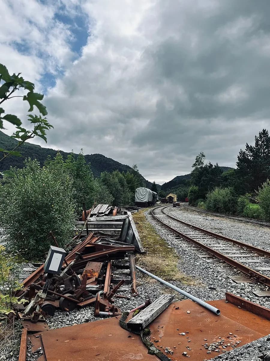 Ferrocarril de vapor Old Voss