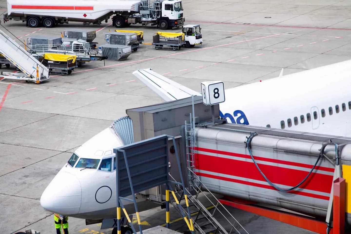 Arrivée à l'aéroport de Berlin Brandebourg · 2