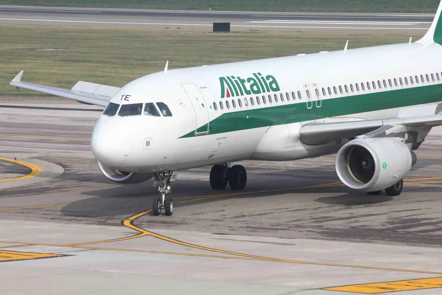 Llegando a Bolonia en avión · 2