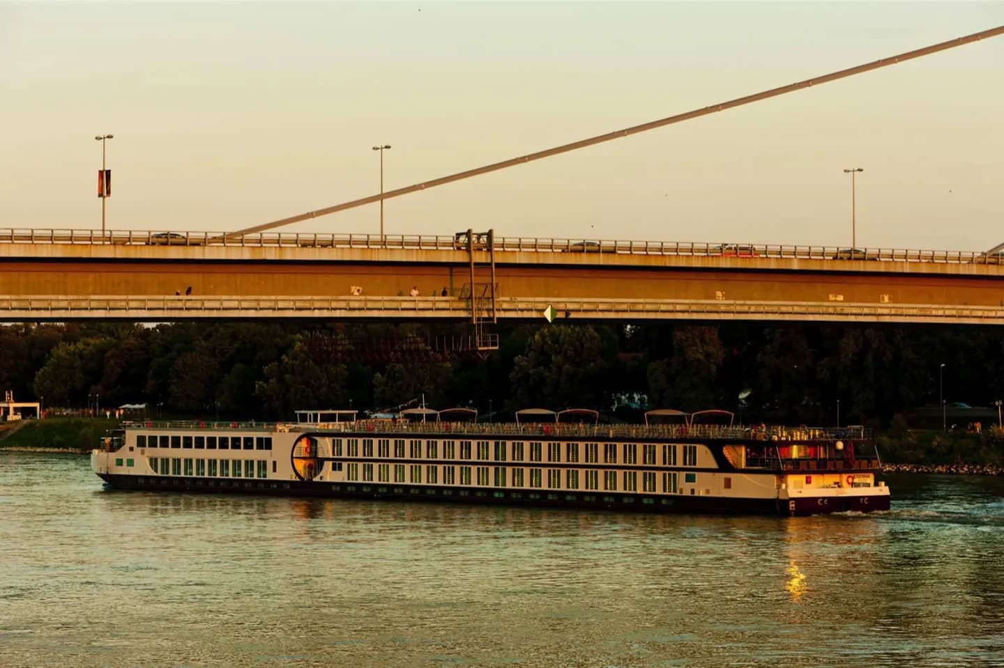 Arriving on the Danube