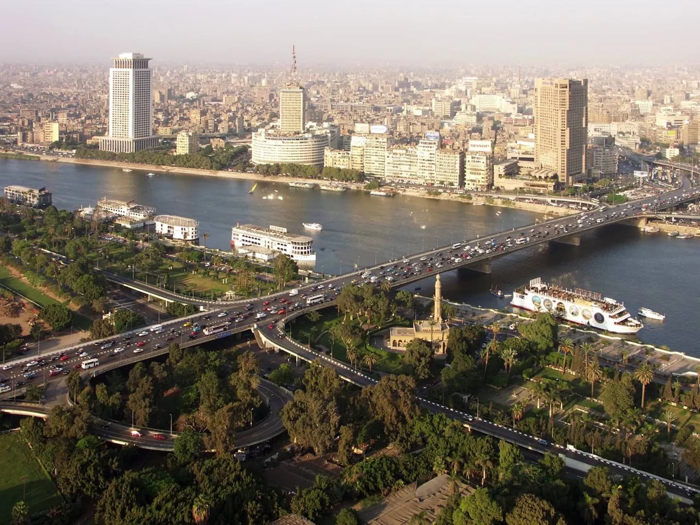 Conduciendo en El Cairo · 2