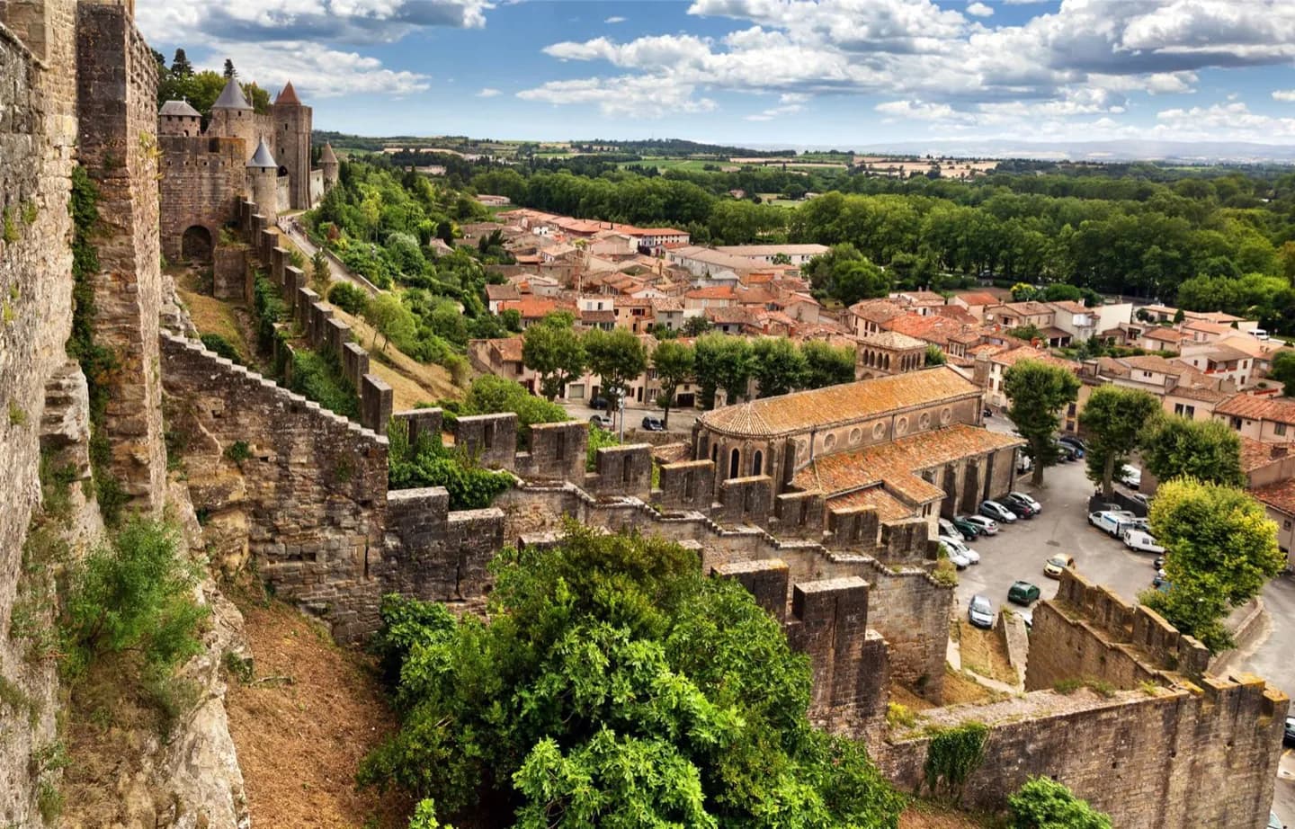 Carcasona: Ciudad y Ciudad Baja