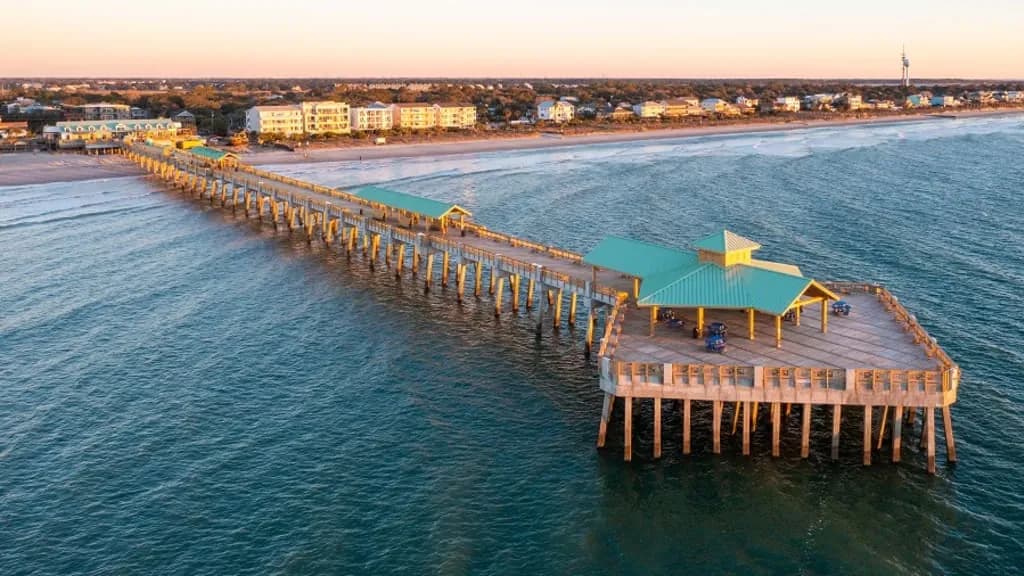 Molo di Folly Beach