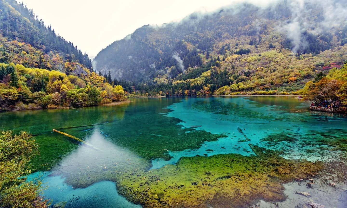 Valle de Jiuzhaigou · 2