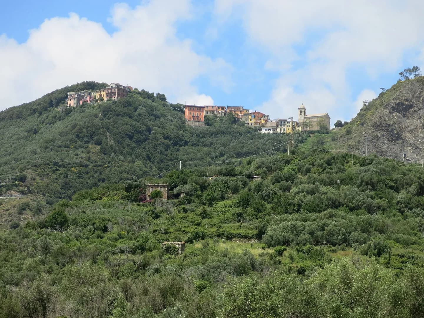 San Bernardino above Corniglia