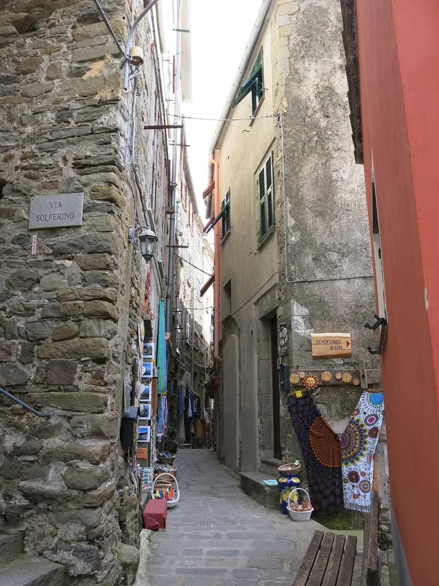 Via Fieschi, Corniglia