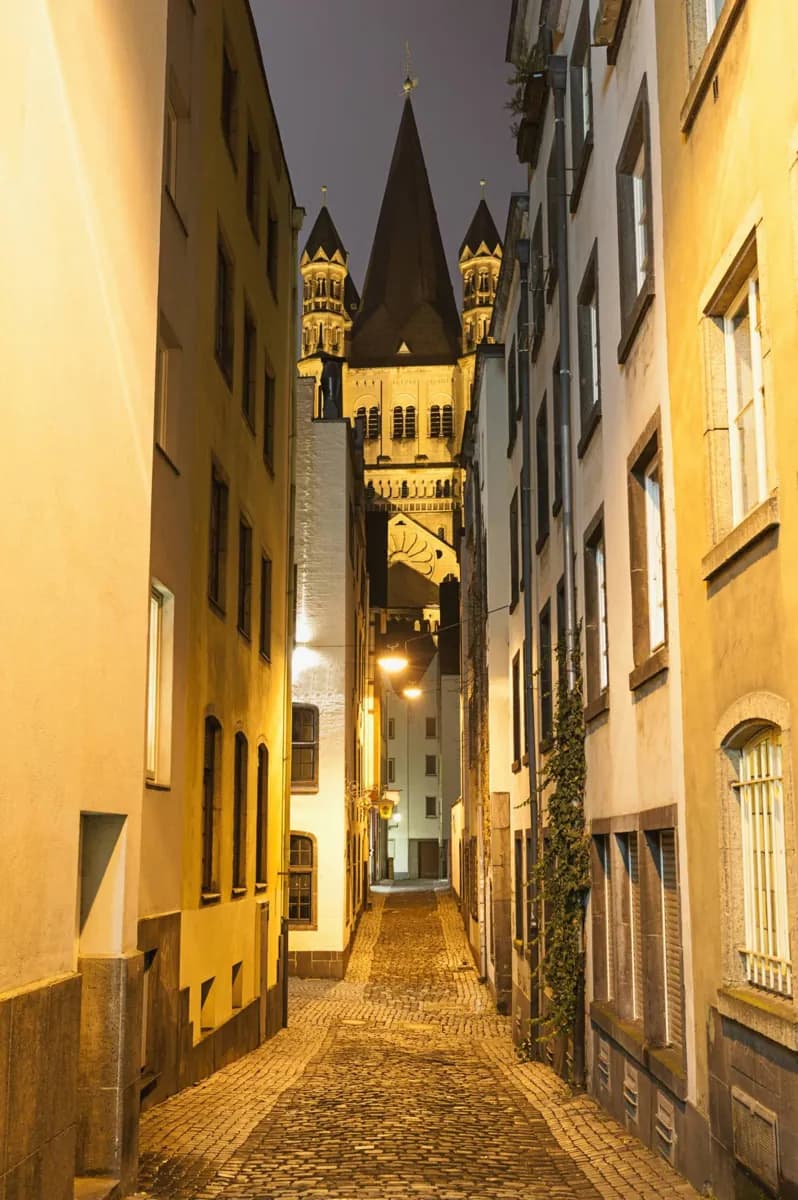 La orilla del Rin en Rodenkirchen