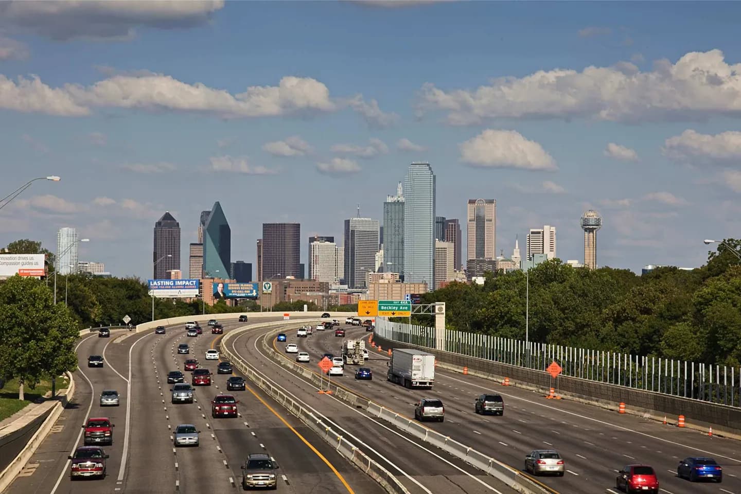 Durch Dallas Fahren · 2