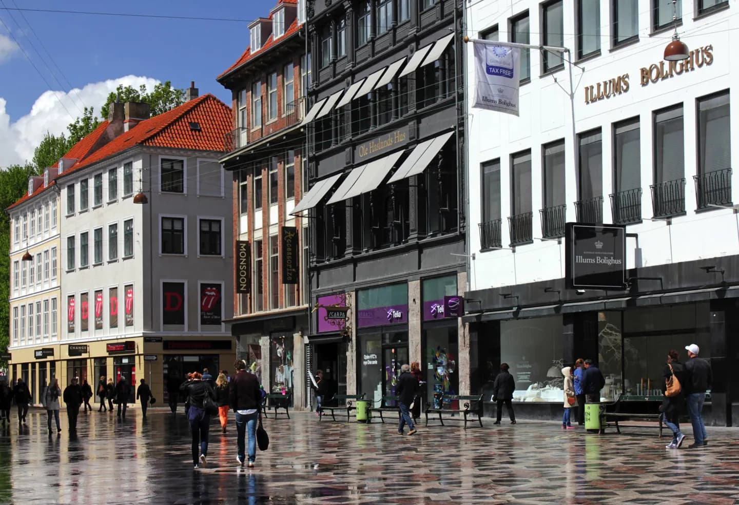 Dänische Kultur durch Orte und Menschen