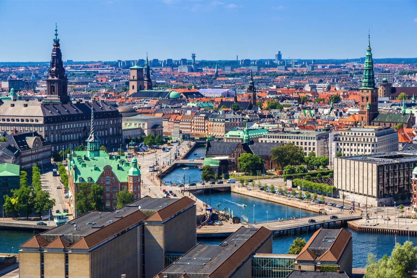 Denmark's main sights and landscapes