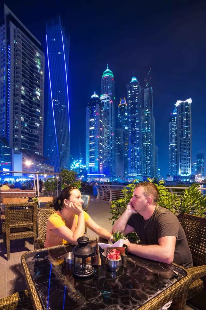 Eating in Dubai