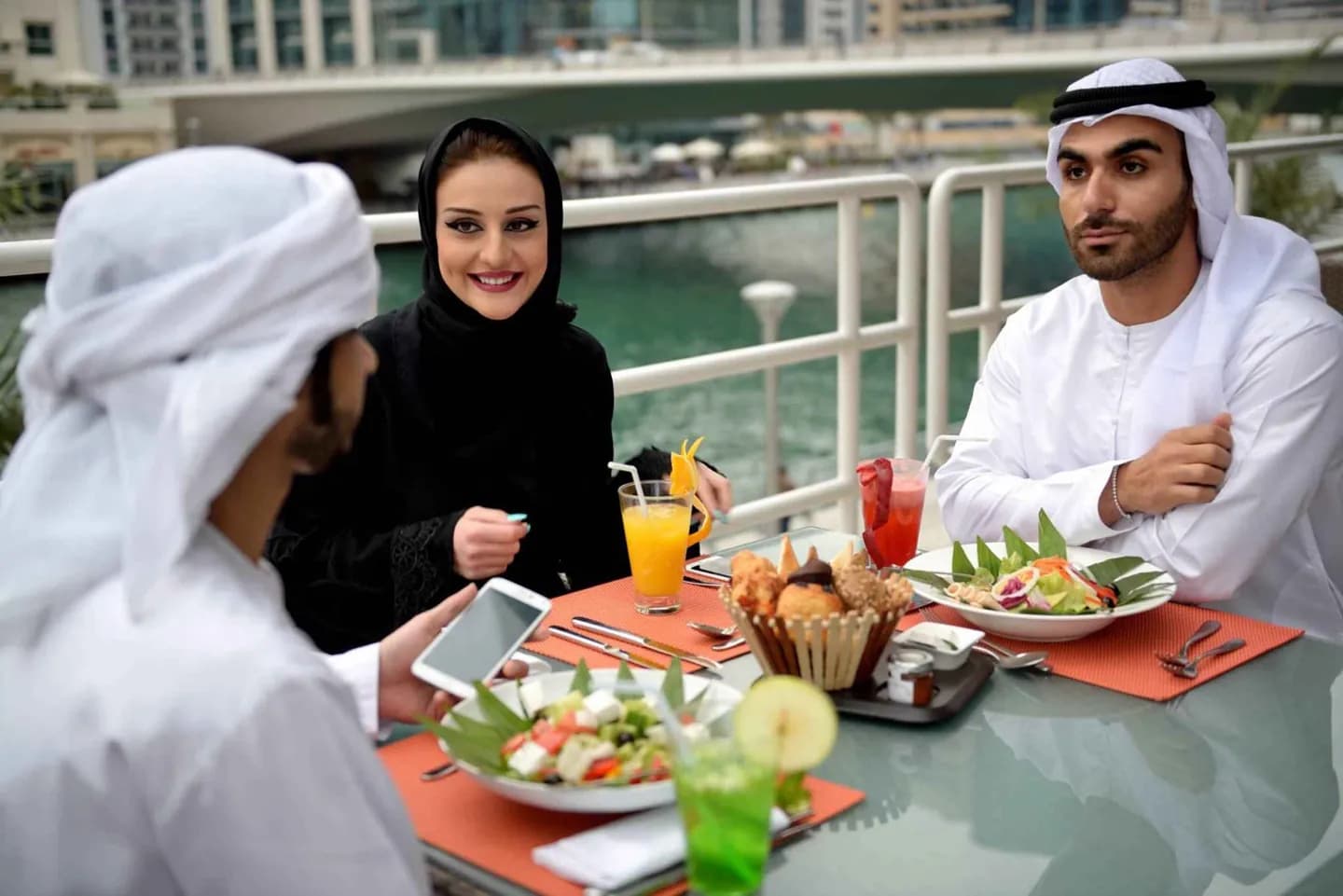 Eating in Dubai · 2