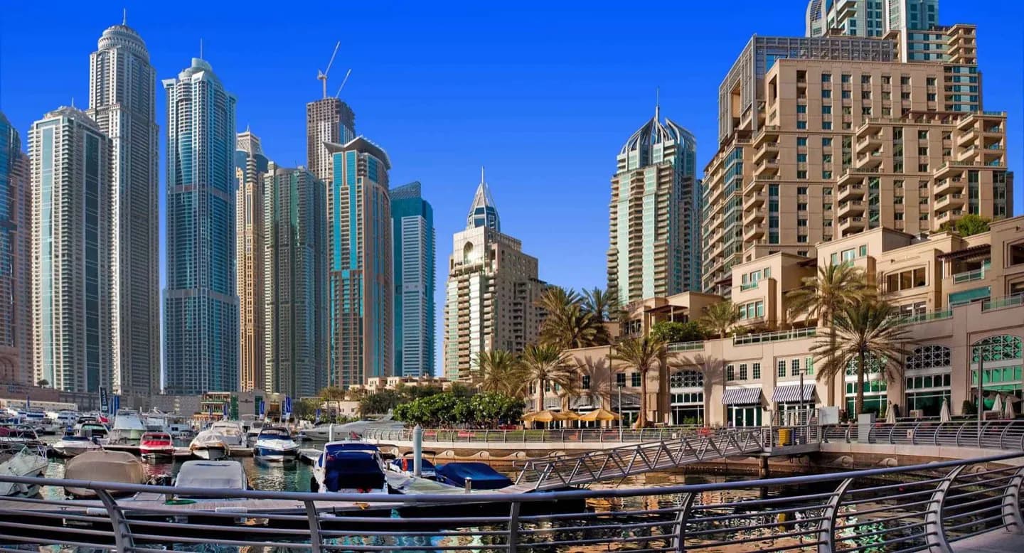 Yachthafen von Dubai · 2