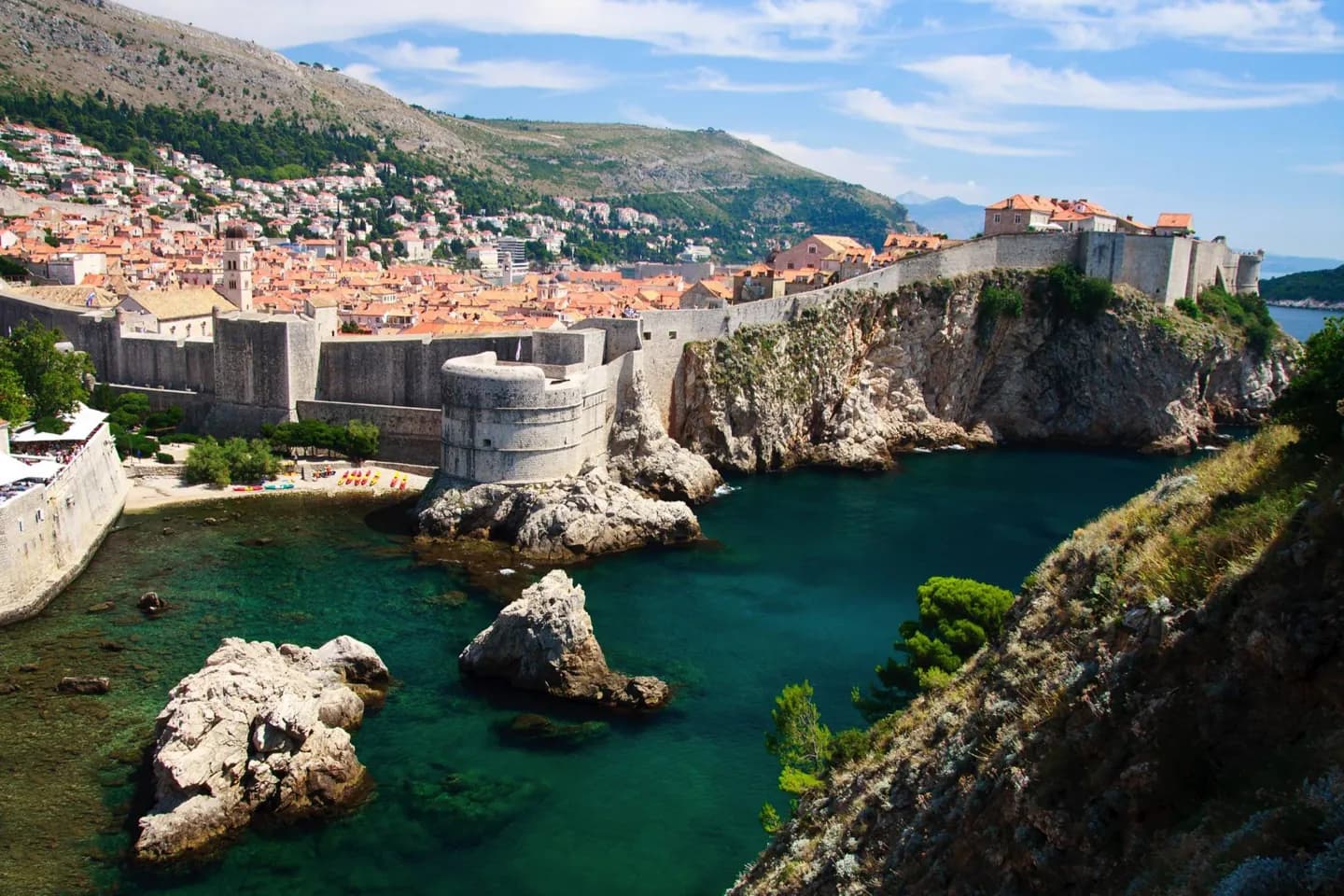Arquitectura del casco antiguo de Dubrovnik · 2