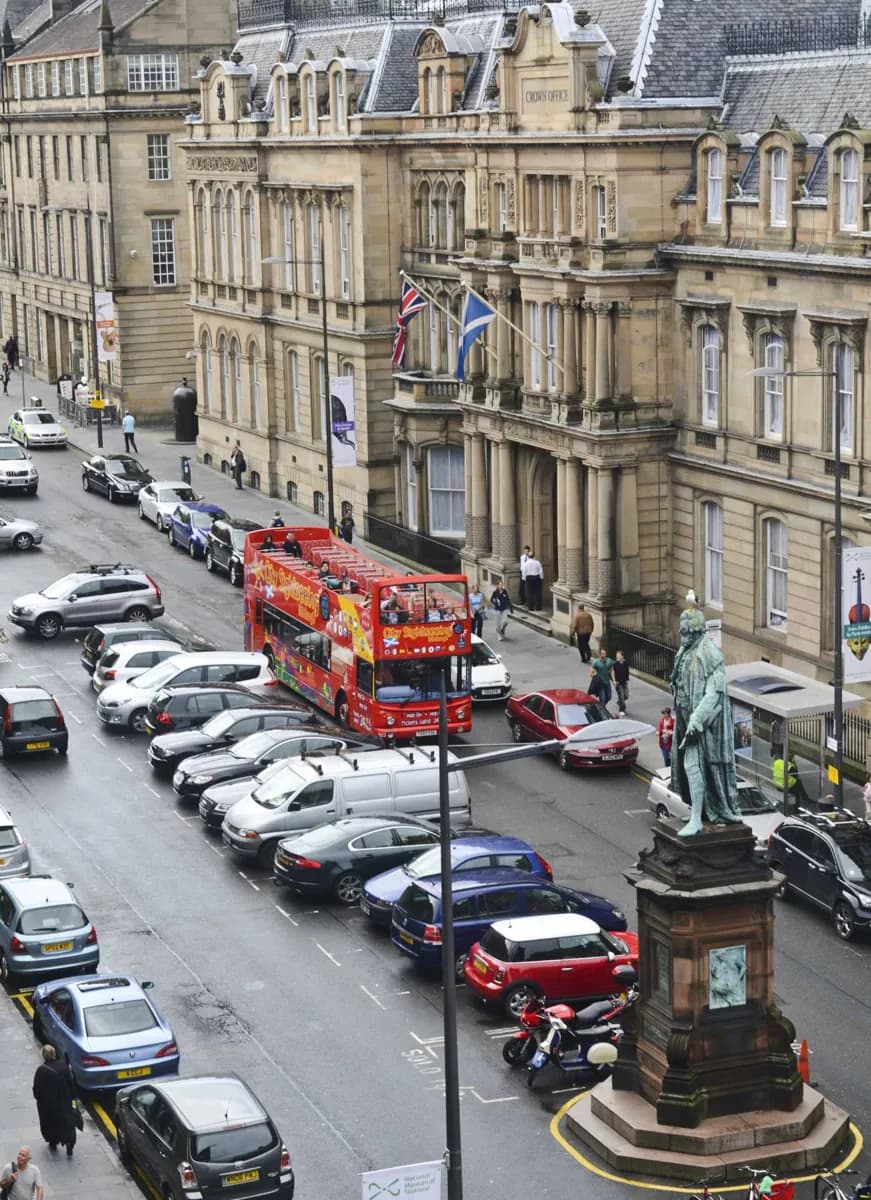Taxis à Édimbourg