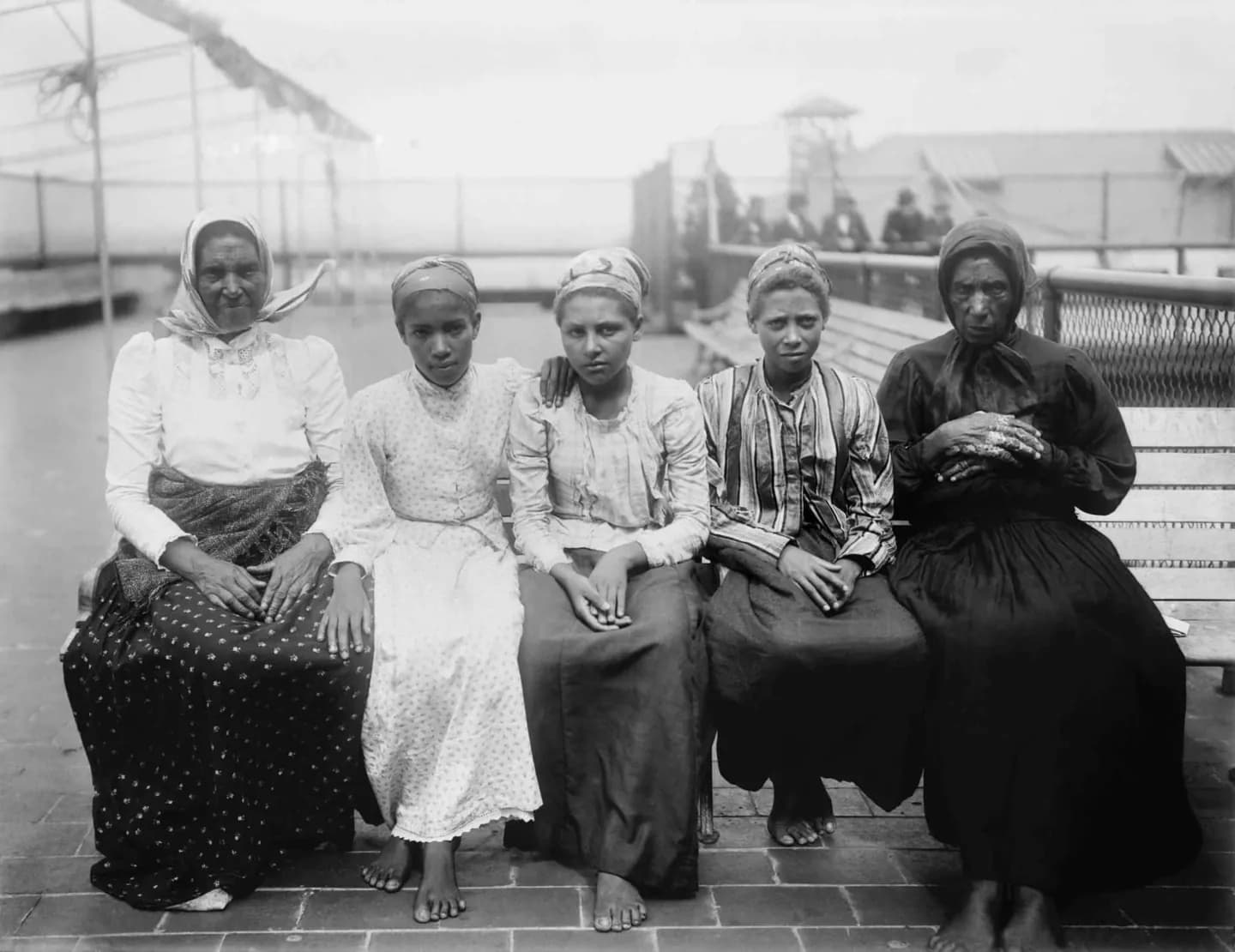 Ellis Island à son plus de ans · 2