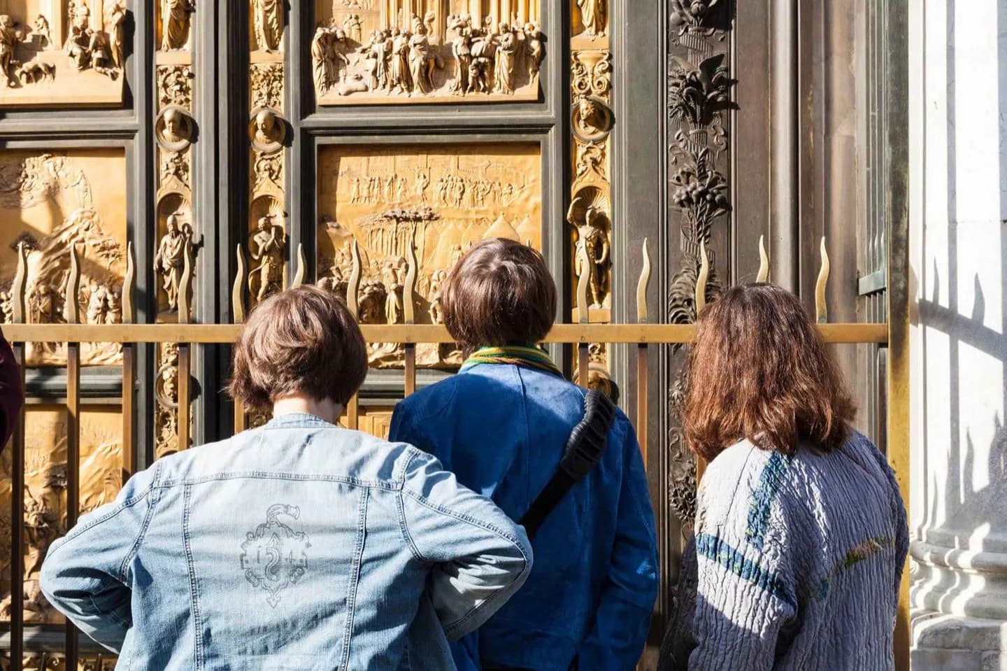 Das Äußere des Baptisteriums · 2