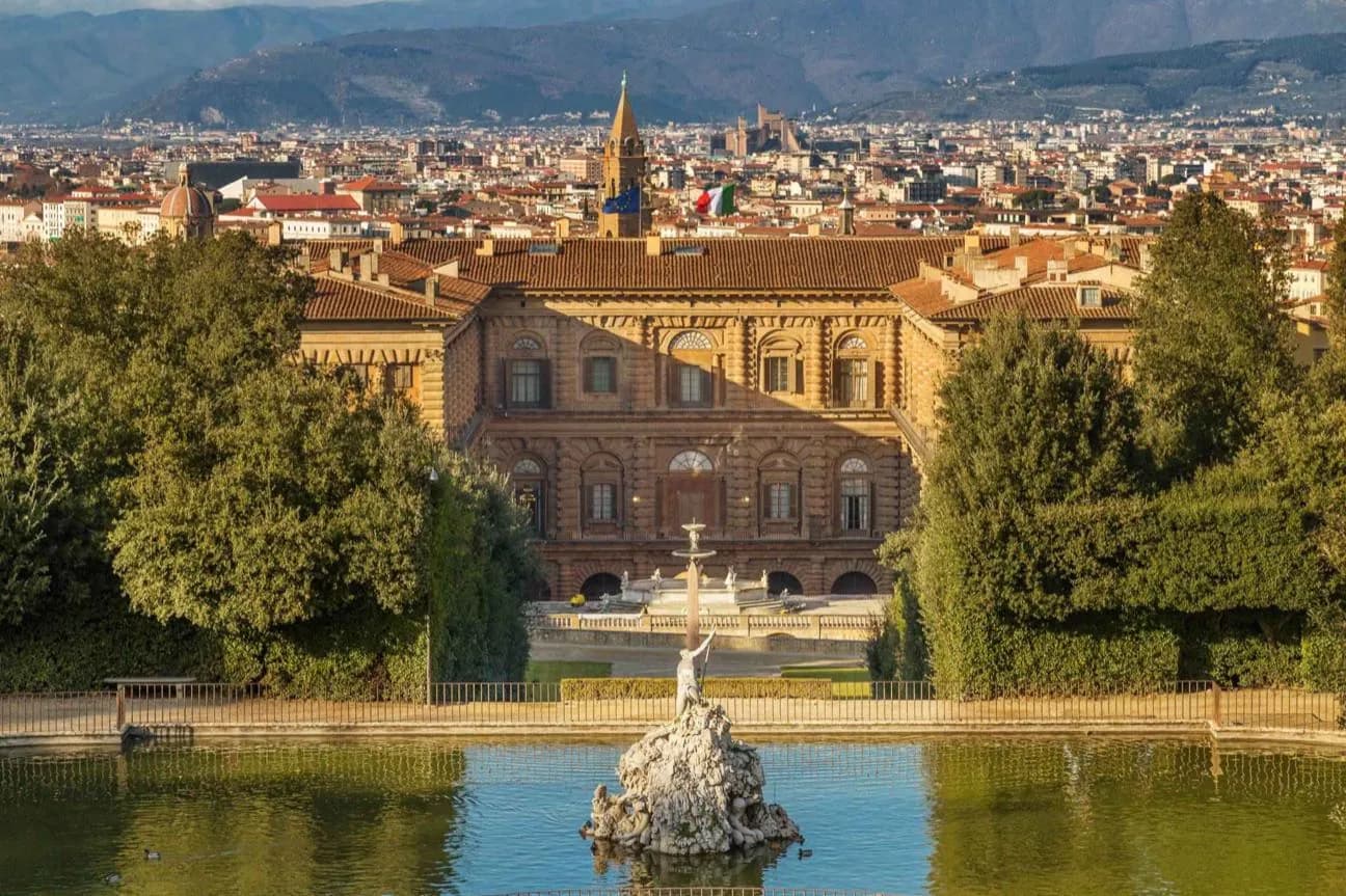 Palazzo Pitti: orígenes y jardines · 2