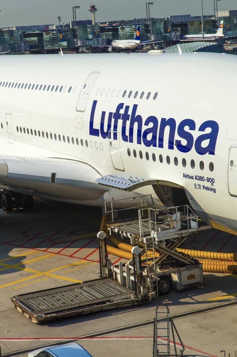 Arriving via Frankfurt Airport · 2