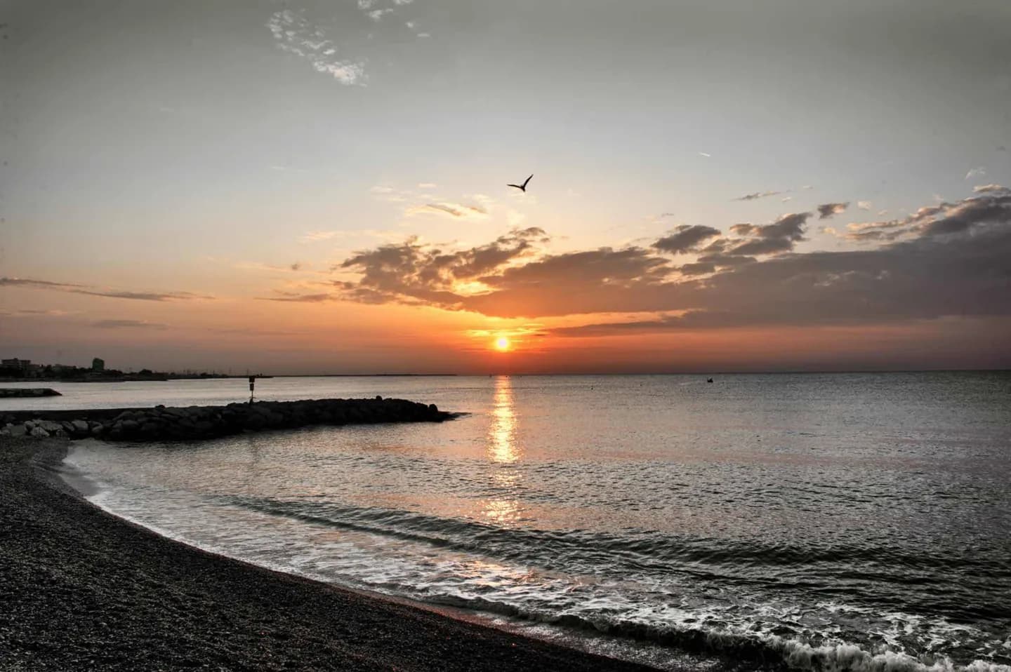 Cagnes-sur-Mer vom Hügel bis zum Ufer · 2