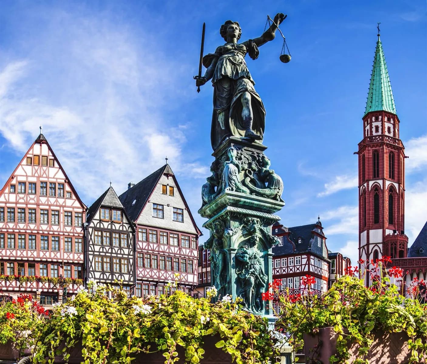 Le passé profond et le paysage physique de l'Allemagne