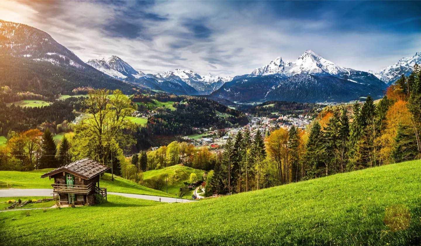 Regiones, ríos y clima de Alemania