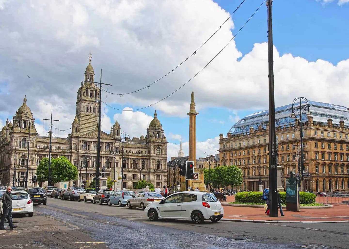 Stadtzentrum von Glasgow · 2