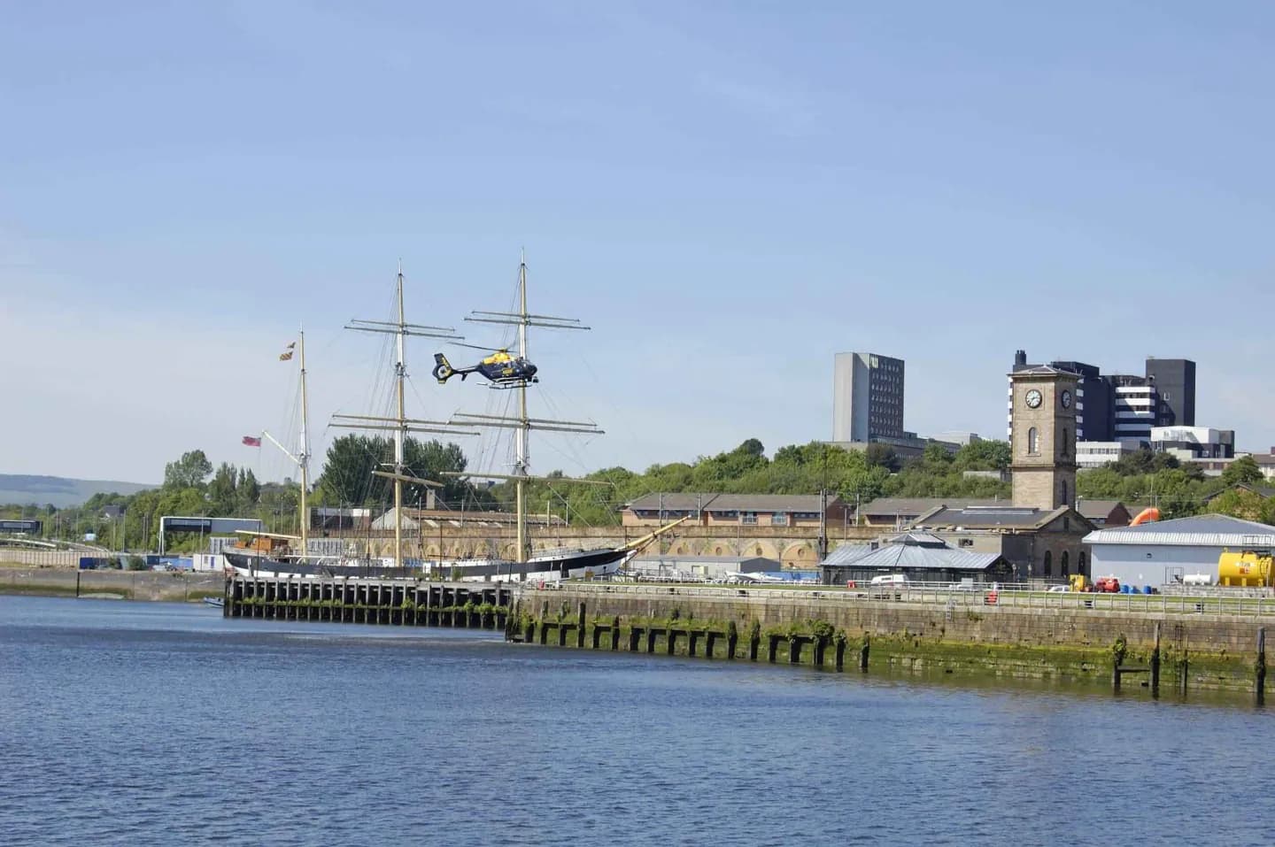 La Clyde et le Glasgow industriel