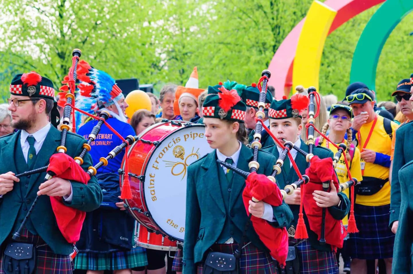 Écouter les championnats du monde d'ensemble de cornemuse et de tambour