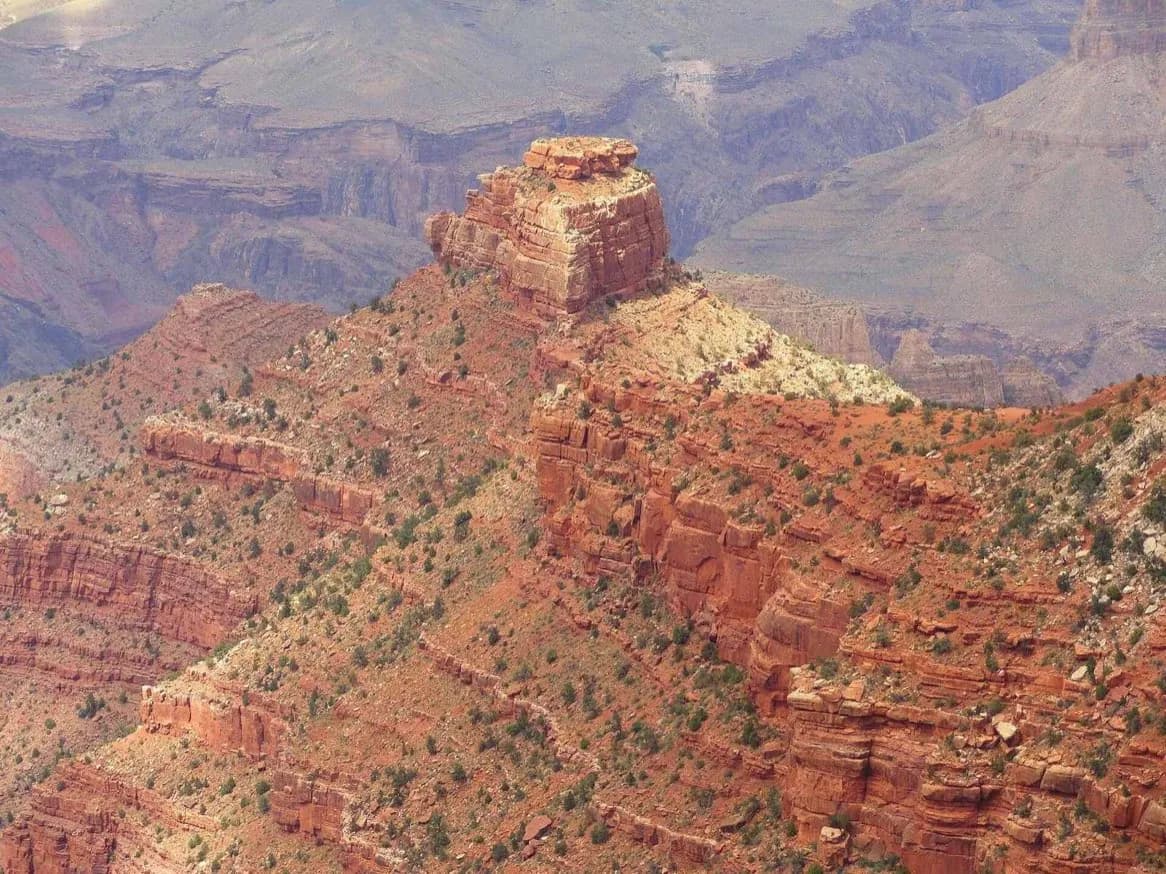 Vista del desierto y borde este