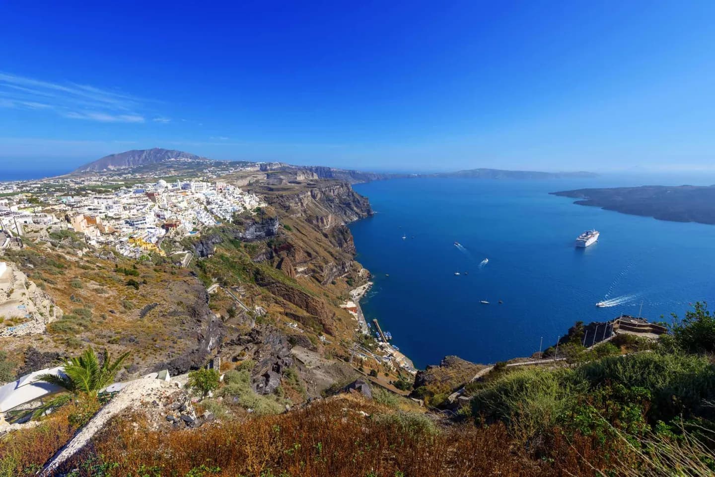 Terrain et vent de Mykonos