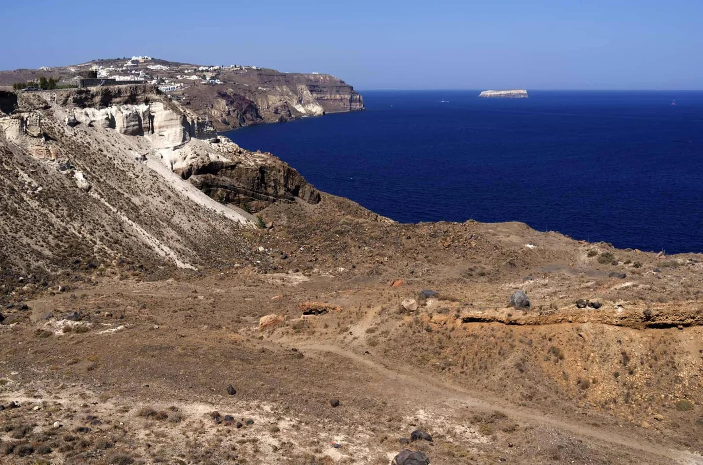 Santorinis Siedlungen, Landwirtschaft und Wein · 2