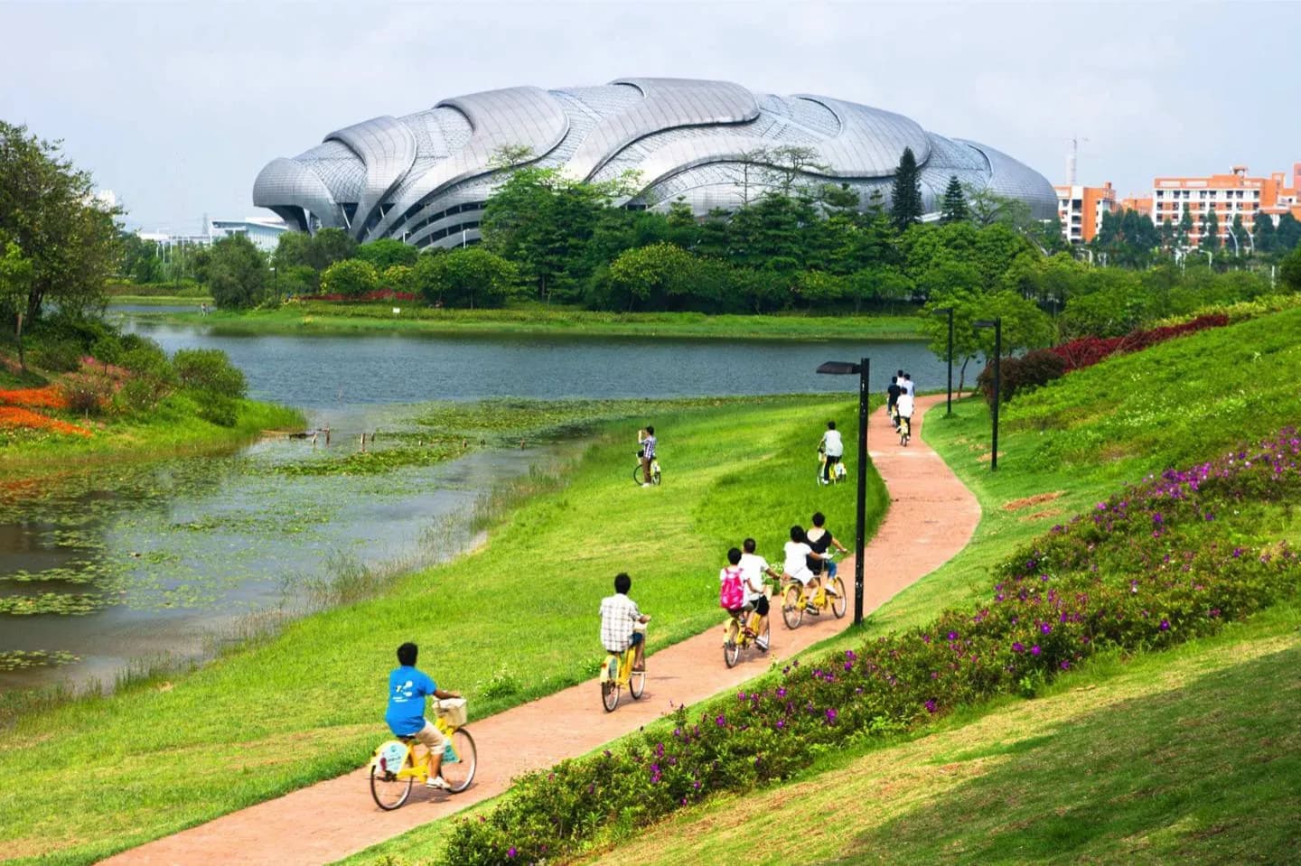 Faire du vélo à Guangzhou