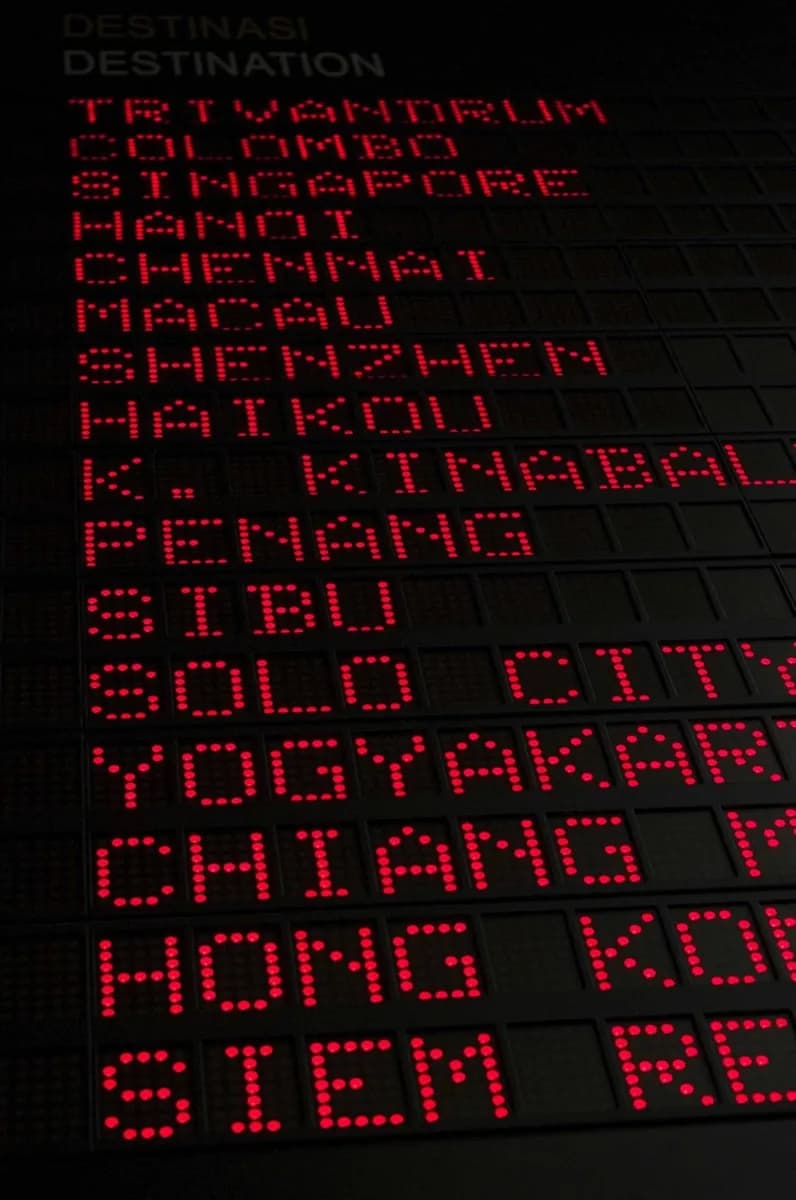 Ankunft in Hanoi per Flugzeug
