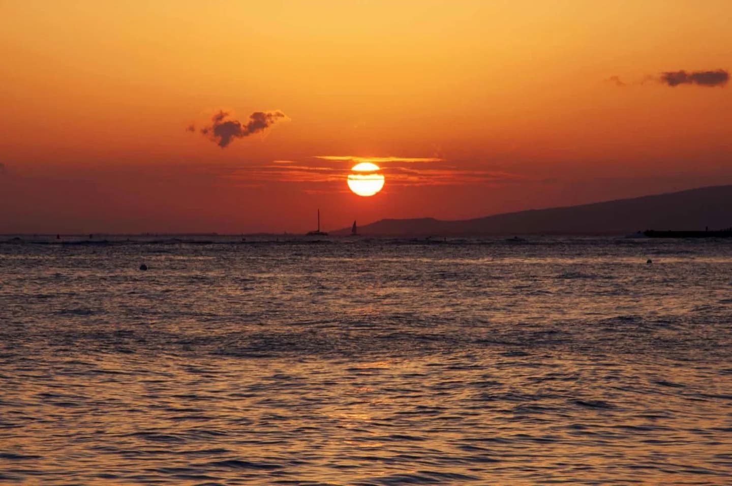 Sonnenuntergangsstrand · 2