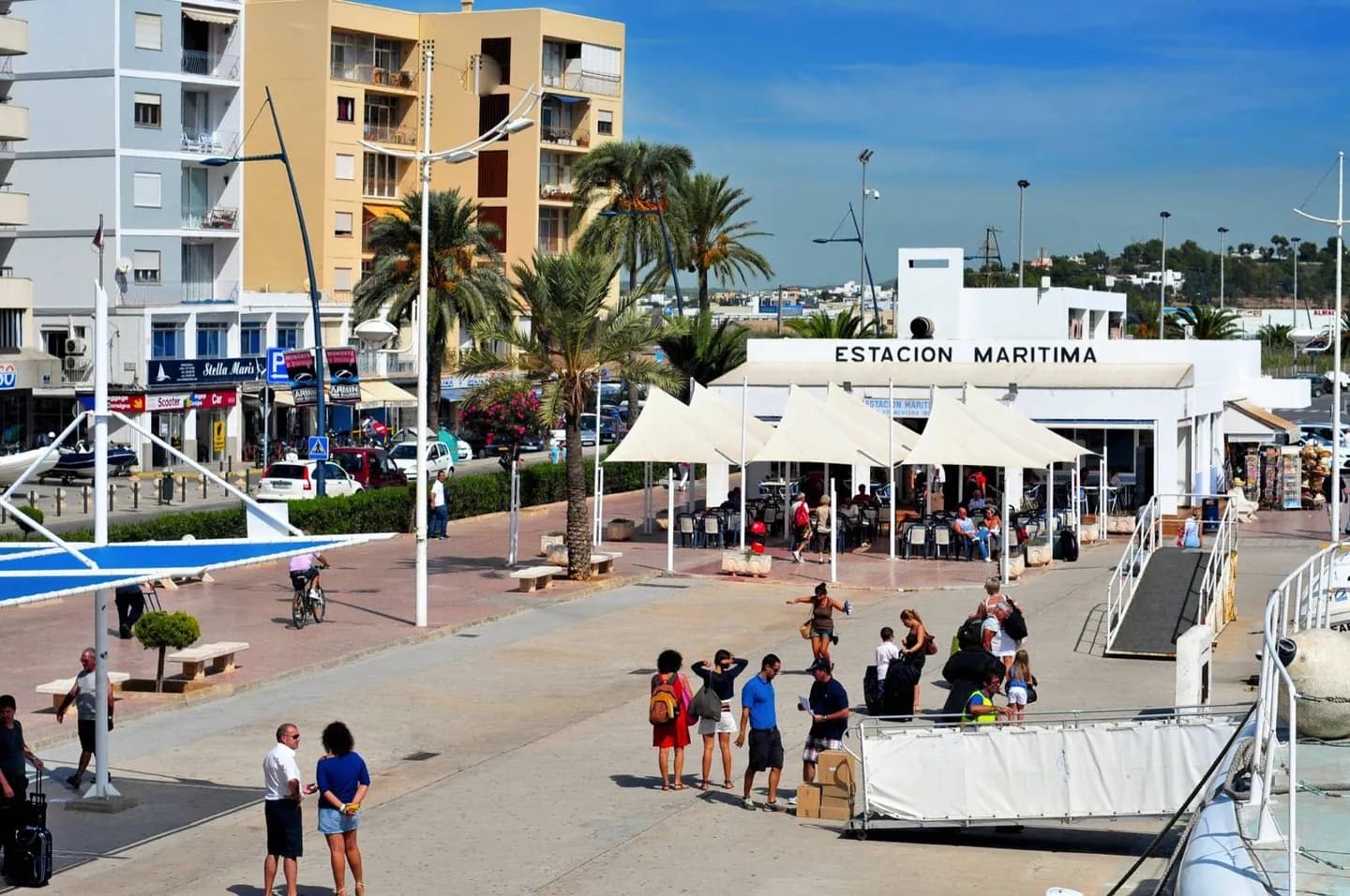 Arriving in Ibiza