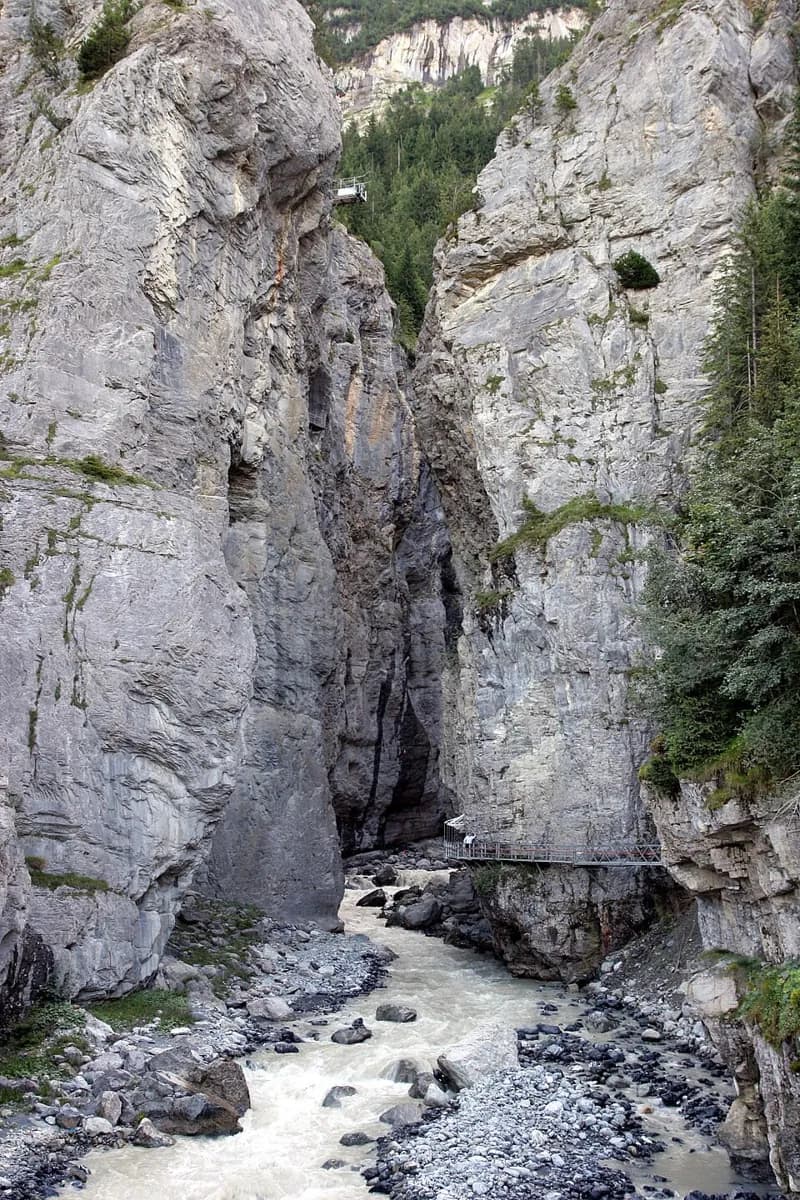Gorge du glacier Grindelwald